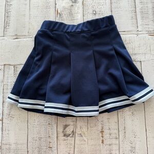 Navy Blue Cheer Skort